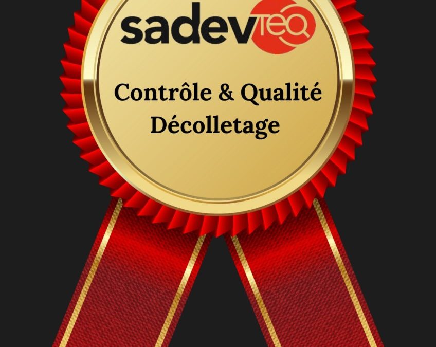 Contrôle qualité des pièces décolletées